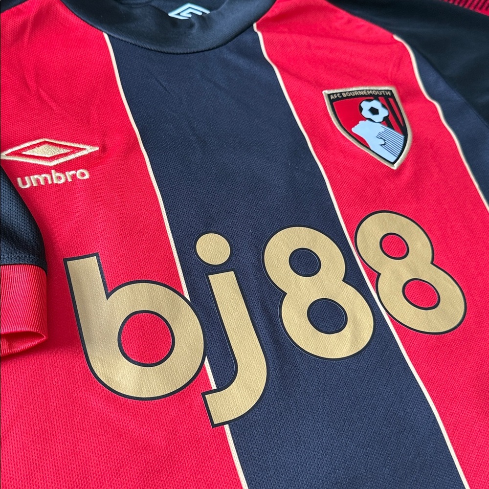 AFC Bournemouth #12 Tyler Adams 2024-25 Umbro Home Premier League Jersey - Picture 5 of 9